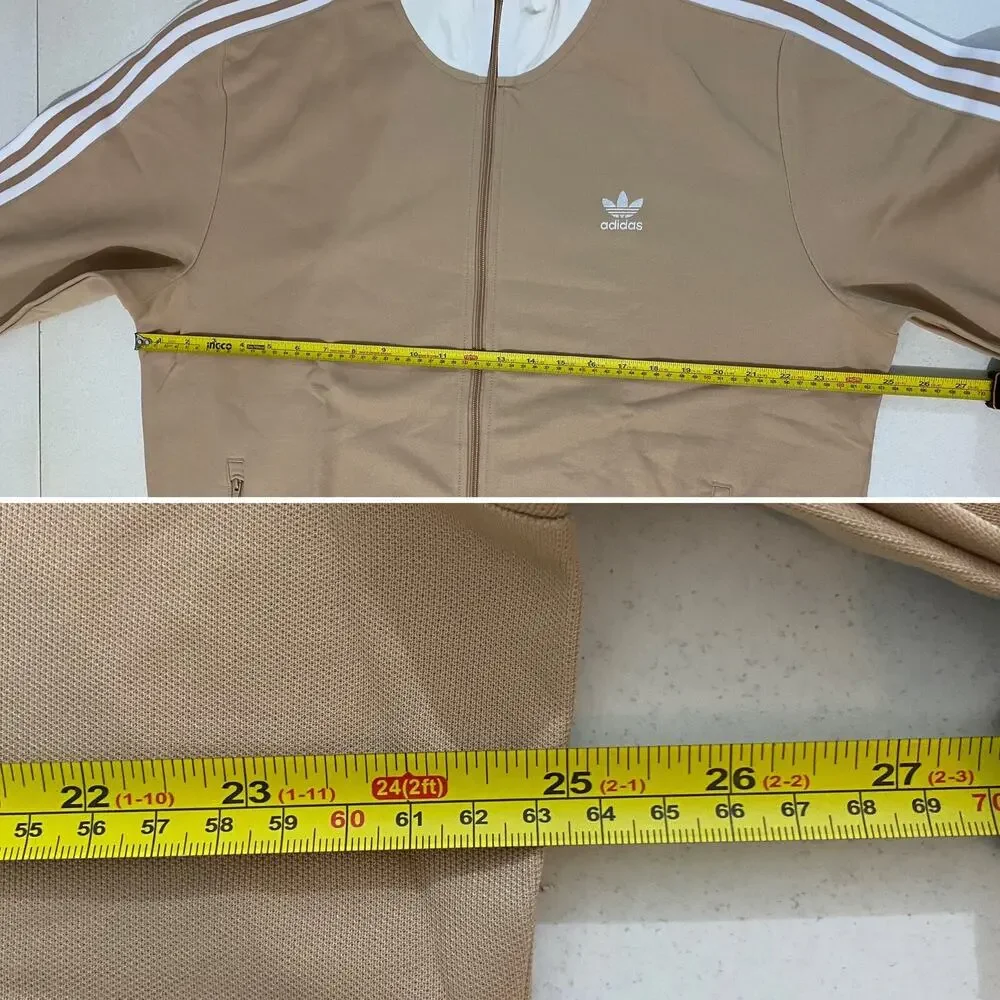 Adidas Originals Classic Beckenbauer Tracksuit Magic Beige White Size XL